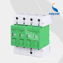 SAIP/SAIPWELL NUEVO TIPO 440V 4 POSES IP65 Supresor de aumento de voltaje transitorio eléctrico